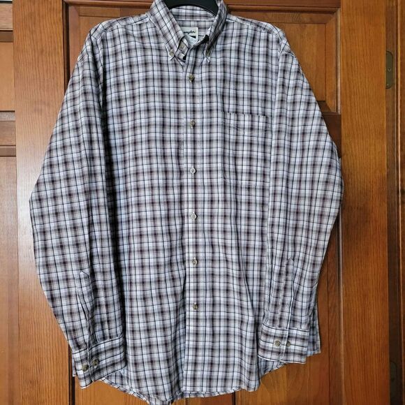 Men's Size Large Wrangler Riata Button Down Long Sleeve - Picture 1 of 4